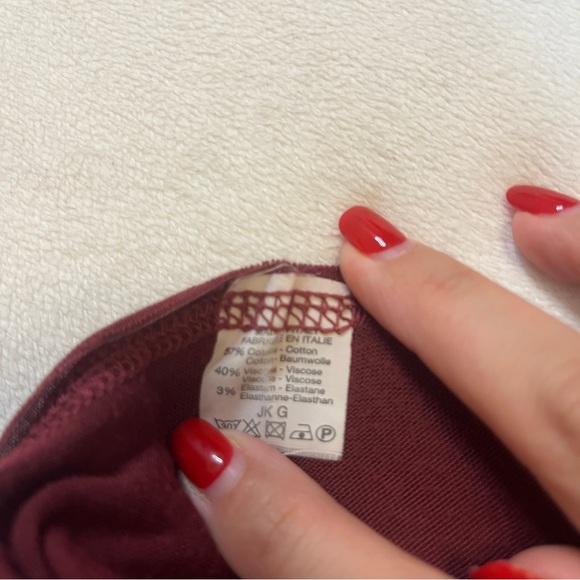 Brandy Melville Red Infinity Scarf - Picture 5 of 5